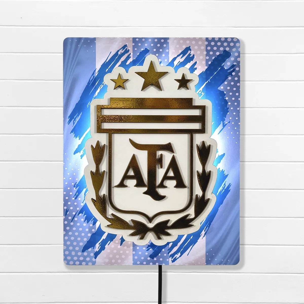 Cuadro De Futbol Con Luz De Afa Afa - Imagen 2