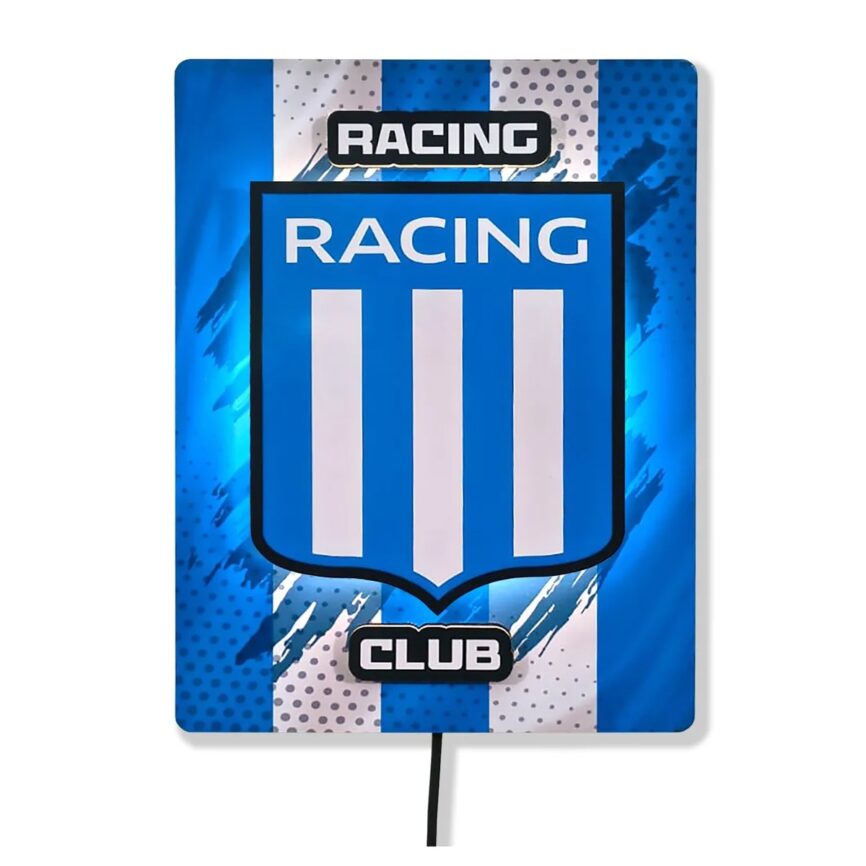 Cuadro De Futbol Con Luz De Racing Racing