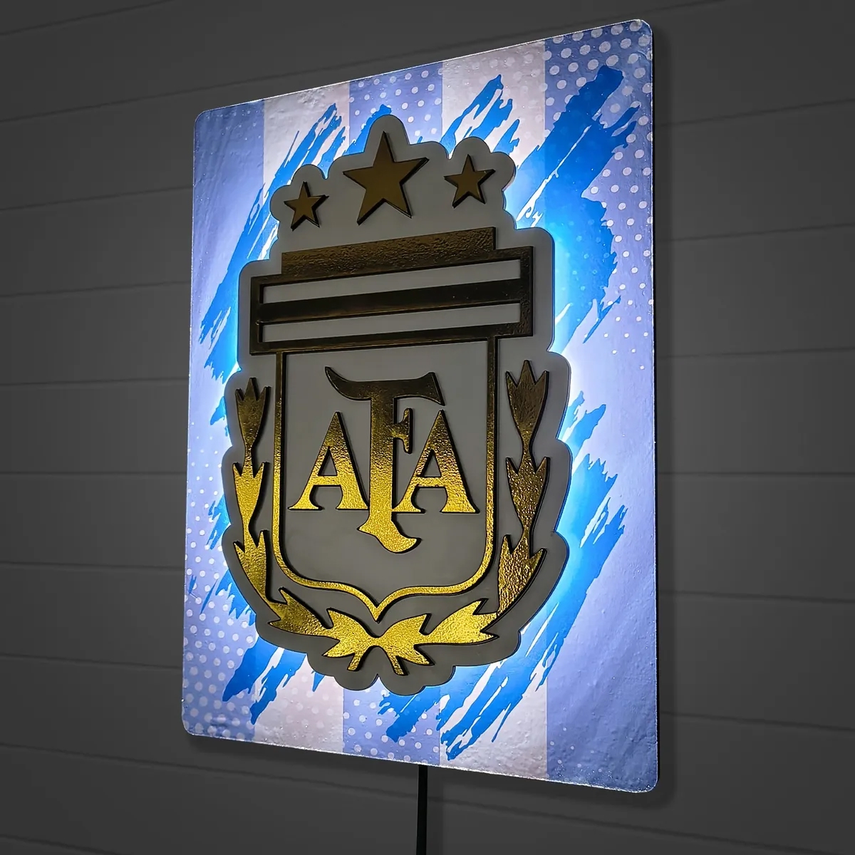 Cuadro De Futbol Con Luz De Afa Afa - Imagen 3