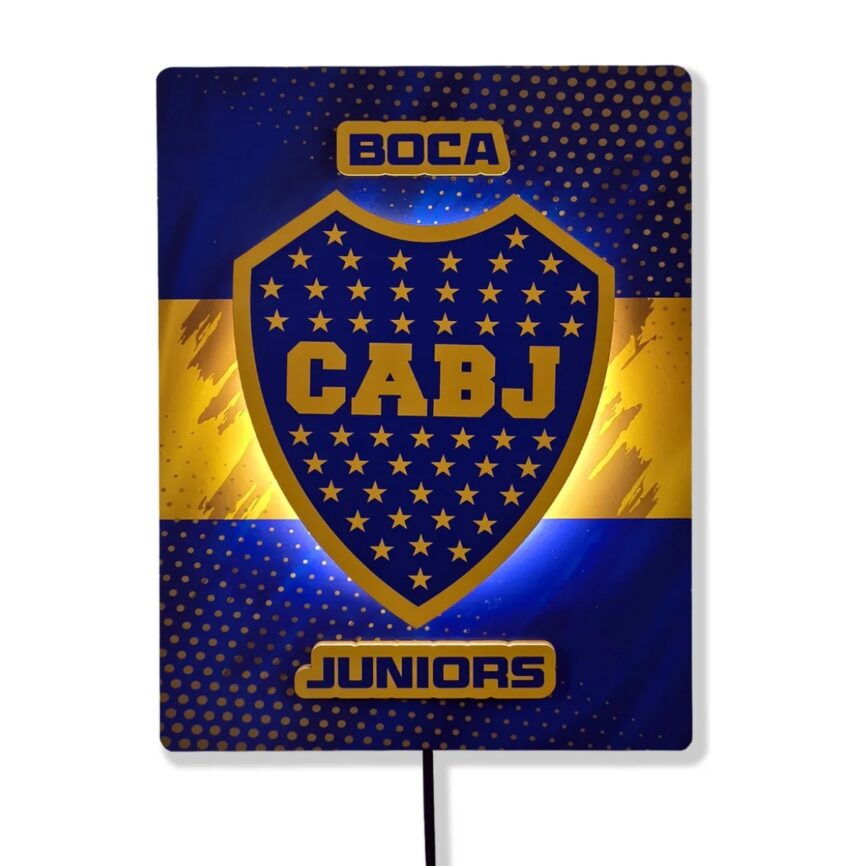Cuadro De Futbol Con Luz De Boca Boca