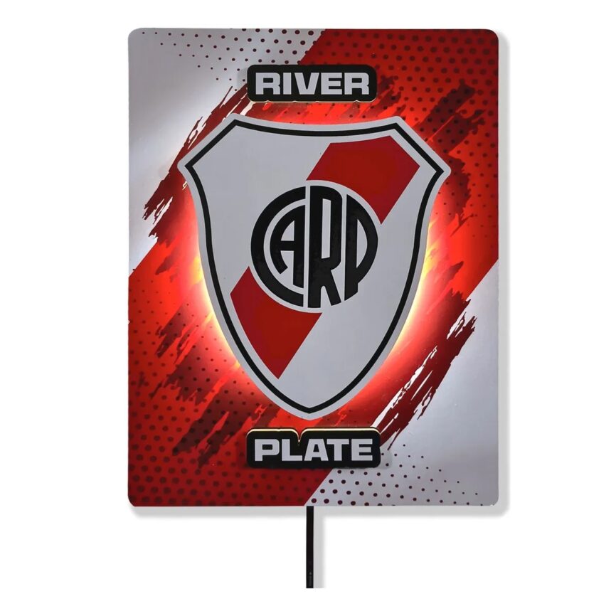 Cuadro De Futbol Con Luz De River River